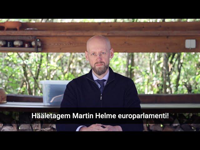 Varro Vooglaid: hääletagem europarlamenti Martin Helme ja seekaudu riigikokku Markus Järvi