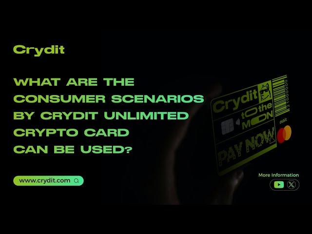 Crydit spending scenarios video