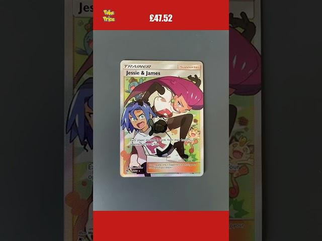 Jessie and James 68/68 Hidden Fates Pokemon Card TCG