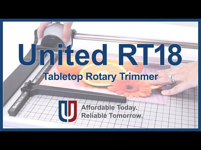 United RT18 - 18" Professional Tabletop Rotary Paper Trimmer