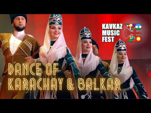 KAVKAZ MUSIC FEST | Elbrus Show | Abezek dance