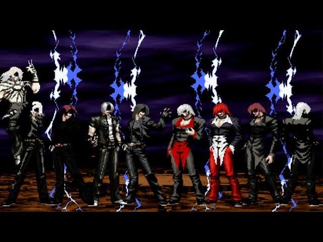 [KOF Mugen] Element Kyo Team VS. Element Iori Team