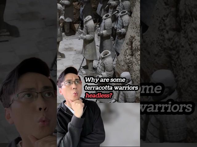 Terracotta Warriors = Headless Horsemen? #learnchinese #chineseculture #china