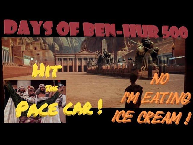 DAYS OF BEN-HUR 500 "Gimme Some Lovin'" Nascar Video Fan Art Cinema DAYS OF THUNDER Chariots Race