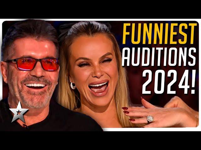 Top 10 FUNNIEST Auditions from Got Talent 2024!