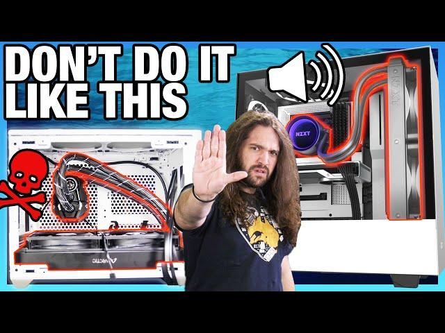 Stop Doing It Wrong: How to Kill Your CPU Cooler (AIO Mounting Orientation)