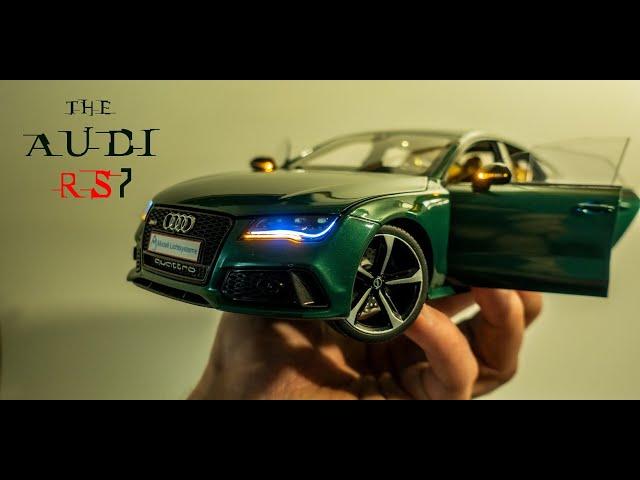 AUDI RS 7 Diecast modelcar 1:18 with LED Lights