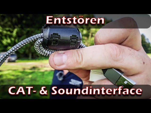 Entstören im Portabelbetrieb (Ein Serviervorschlag!) #ferrit #hamradio #amateurfunk #usb #computer