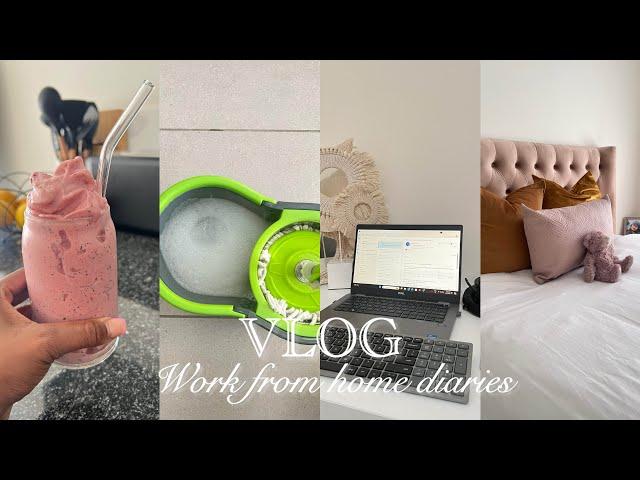 VLOG- 9 to 5 Work From Home Vlog | Day In My Life |  Simple Life Diaries | Neilwe K | #vlogtober