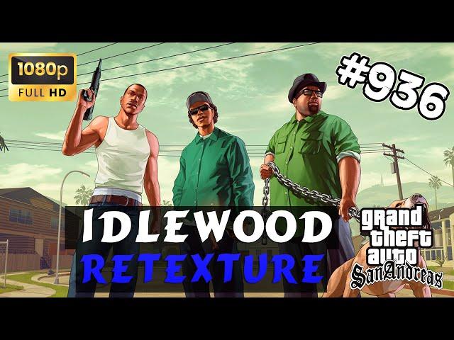 Обзор модов GTA San Andreas #936 – Idlewood Retexture (GTA 5 стиль)