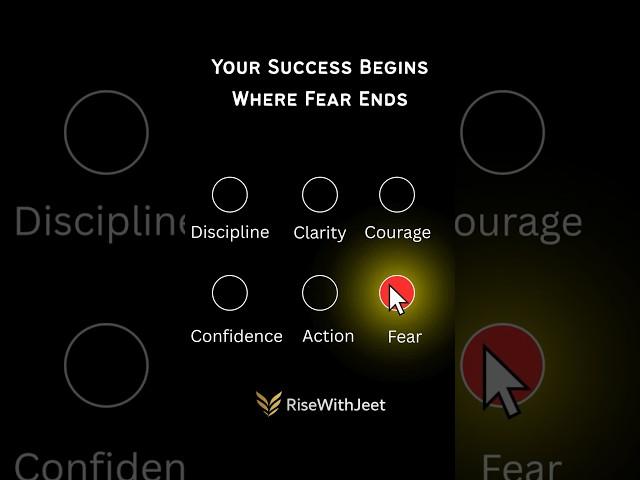 Your Success Begins Here  #success #motivation #fearless #risewithjeet #youtubeshorts #ytshorts
