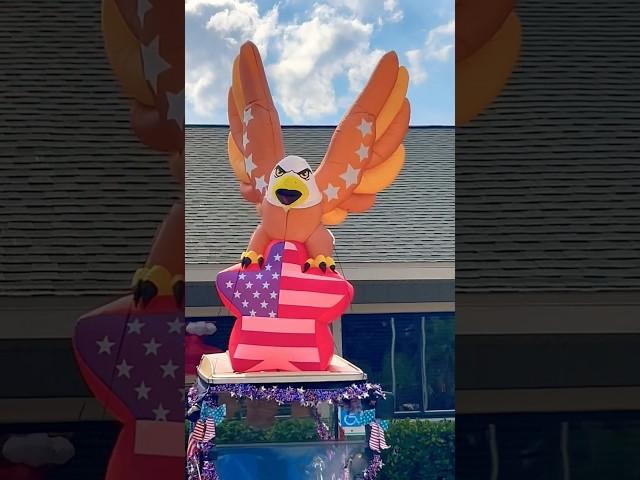 PATRIOTIC INFLATABLES!! #shortvideo #viralvideo #trending#shorts #youtubeshorts #subscribe#fyp#reels