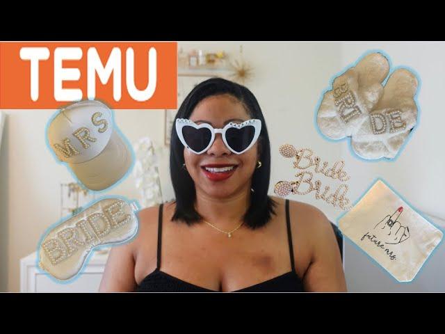 TEMU WEDDING HAUL | AFFORDABLE BRIDAL ACCESSORIES | PART 1