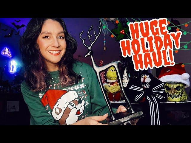 Massive Holiday Decor Haul! Target, Walmart, At Home, & More! Amazing Creepmas/Gothmas Finds!