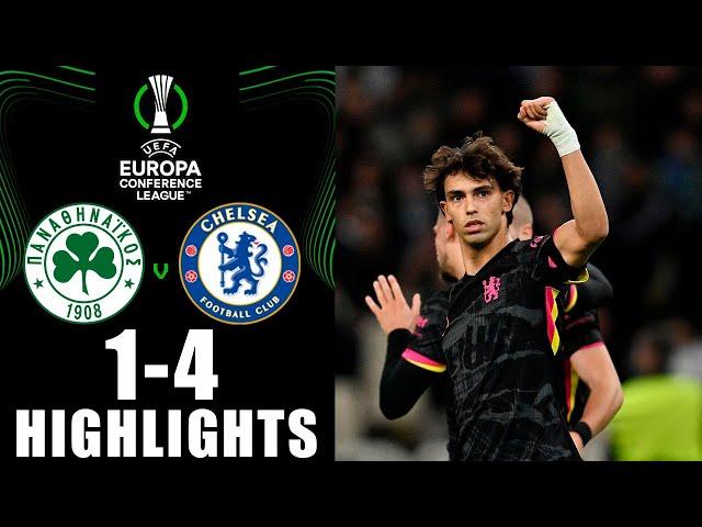 Panathinaikos vs Chelsea 1-4 Highlights | Conference League 2024