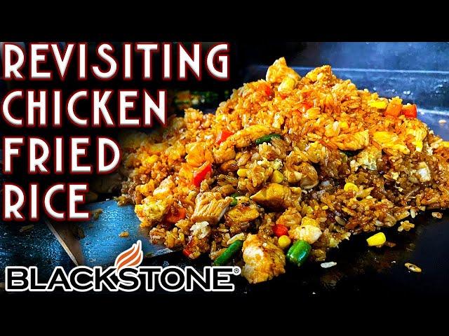 REVISITING OUR MOST VIEWED COOK! CHICKEN FRIED RICE ON THE BLACKSTONE GRIDDLE! EASY RECIPE