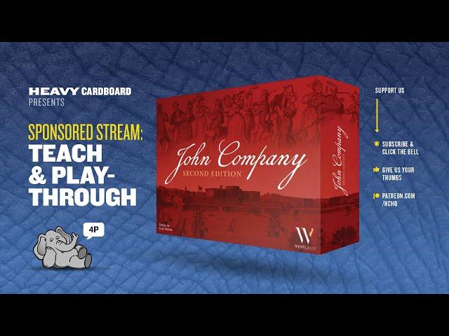 John Company 2nd Edition - 4p Teaching & Play-through by Heavy Cardboard