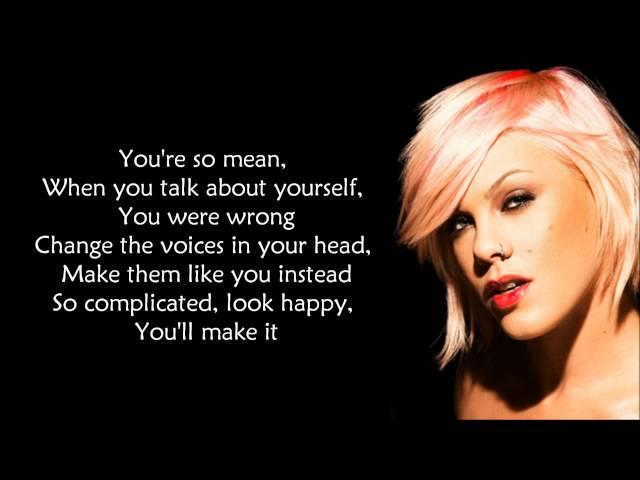 P!nk - F**kin' Perfect (Explicit) Lyrics Video