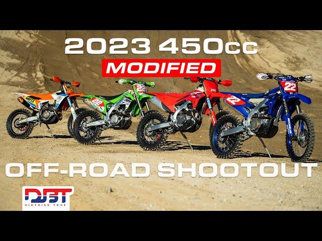 What Is The Best Modified Off-Road Bike? 2023 450 Off-Road Shootout | Dirt Bike Test