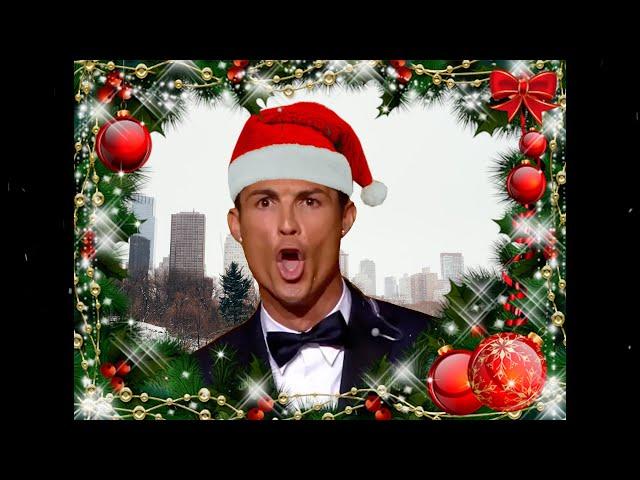 Ronaldo sings silent night