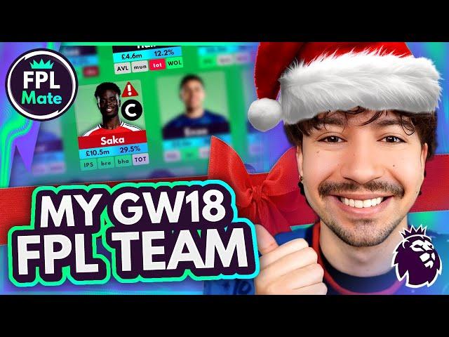 FPL GW18 TEAM SELECTION | My Saka Transfer is DONE!  | Gameweek 18 Squad, Transfers & Captain