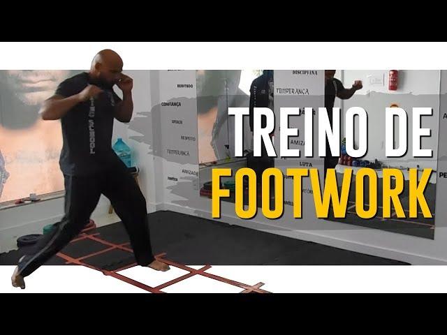 TREINO DE FOOTWORK! #1 |  #BOXE | (Aula de Movimento de Pernas Boxe)