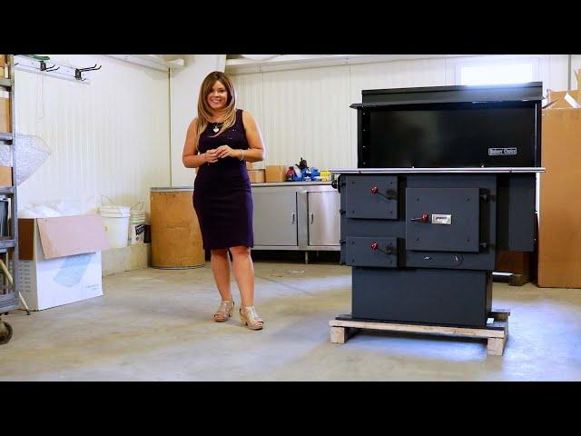 Baker's Choice Wood Cook Stove - Overview of Amish Cookstove with Water Reservoir