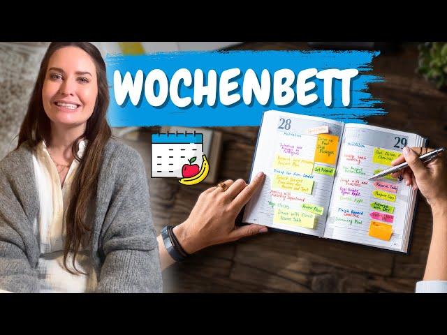 Hebamme Laura erzählt: Meine Pläne fürs Wochenbett 