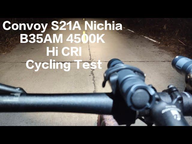 Cycling Test - Convoy S21A Nichia B35AM R9080 4500k High CRI 1500lm