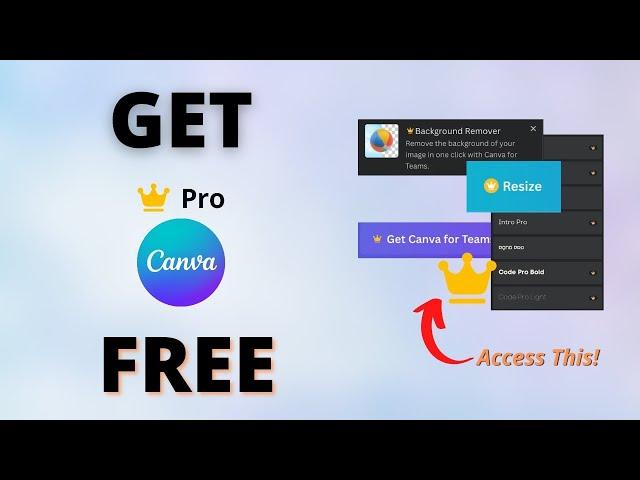 How to Use Canva Pro Free Lifetime After 2023 Update | Canva Pro Free 2022 | 100% Working Method