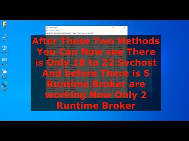 How to Remove Svchost.exe Virus or Runtime Broker Fixing for High CPU Usage or RAM  Win 10 = Win 11