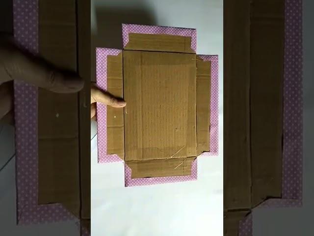 DIY Gift Box From Cardboard