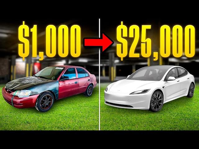 How I Turned $1k To $25,000 Flipping Cars Without A Dealership