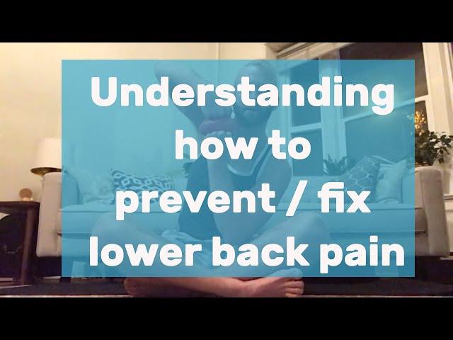 Fix / Prevent Lower back pain