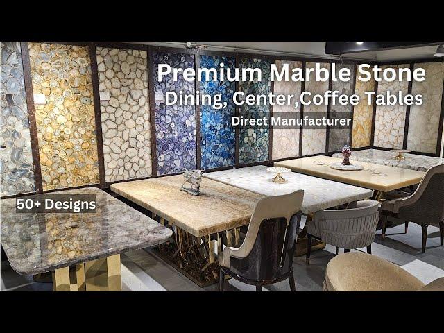 Premium Marble Table , Dining Table , Center Table, Luxury Home Decor, Direct Manufacturer