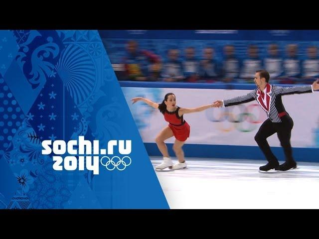 Ksenia Stolbova & Fedor Klimov Win Silver With Free Program | Sochi 2014 Winter Olympics