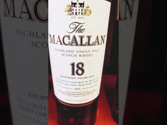 Macallan 18 sherey 1989, 1990, 1993, 1994, 1995, 1997, 2016, 2017 more to come.