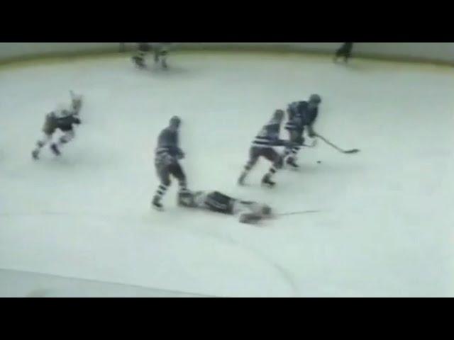 Rangers - Islanders rough stuff 2/2/88