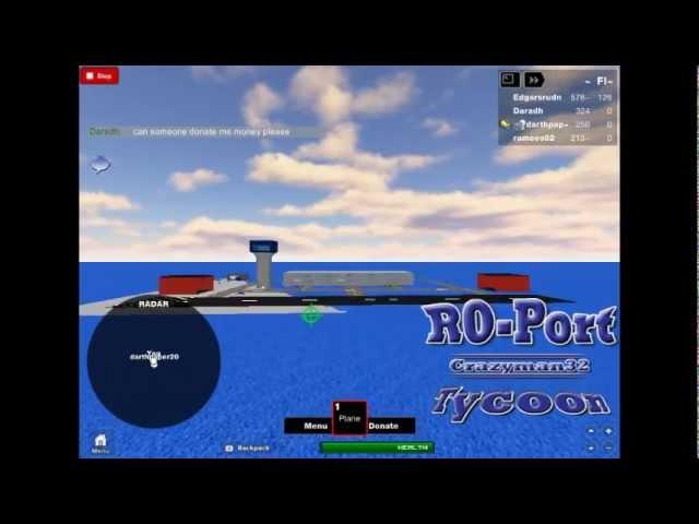 Roblox - RO-Port Tycoon flying