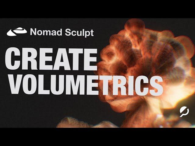 Create Volumetrics in Nomad Sculpt (Explosion, Nebula, Clouds) #nomadsculpt