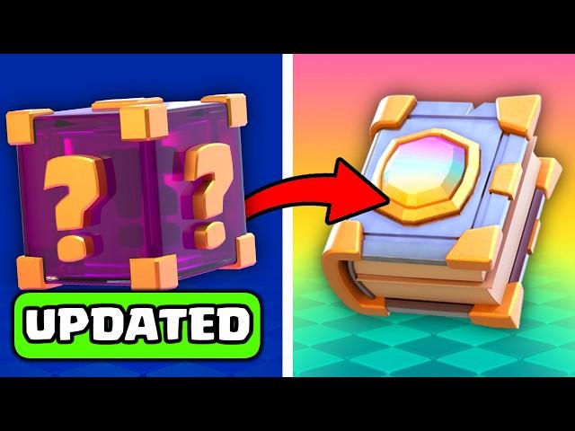 Opening 100 REWORKED Clash Royale Lucky Drops!