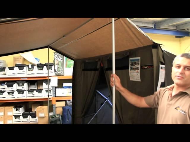 OZTENT RV 4 - Easily set up by one person in less than 30 seconds
