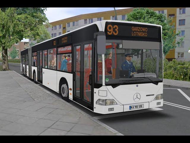 OMSI 2. Map Pobarowo, Line 93, Mercedes-Benz O530 G. Part 1