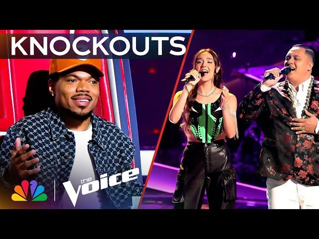 Maddi Jane and Kamalei Kawa'a Give Equally ENERGETIC and EXPLOSIVE Performances | Voice Knockouts