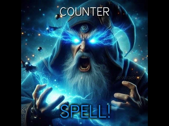 COUNTER SPELL! #memes #memesdaily #dailymemes #wizardmemes