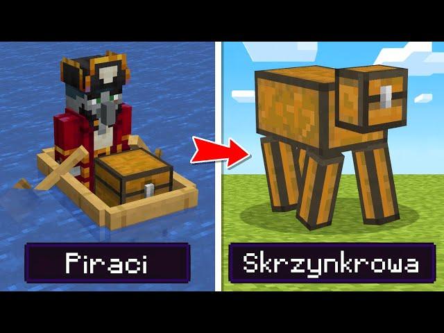 9 MOBÓW które NIE ZOSTANĄ DODANE do MINECRAFT... *odrzucone*