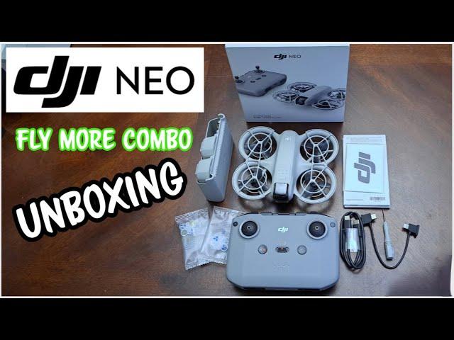 DJI Neo Fly More Combo Quick Unboxing