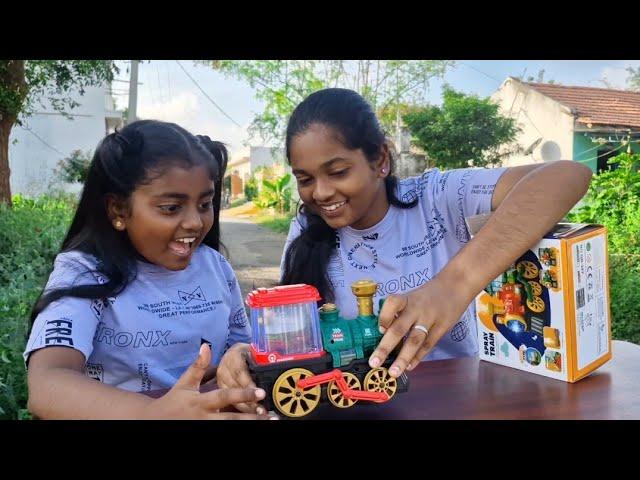 Spray Steam Train  Toy for Diya/DiyaIshwarya/UNBOXING/DIY