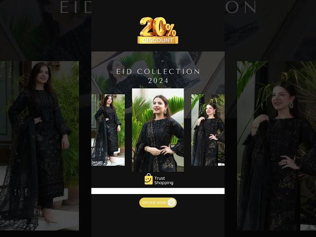 Eid Collection 2024: Exclusive Three-Piece Sets with 20% Off | Trust Shopping Bangladesh 