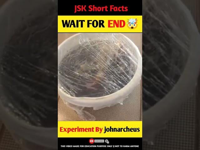 Egg And Cool Drink Experiment   | JSK Short Facts | #shorts #ytshorts #experiment